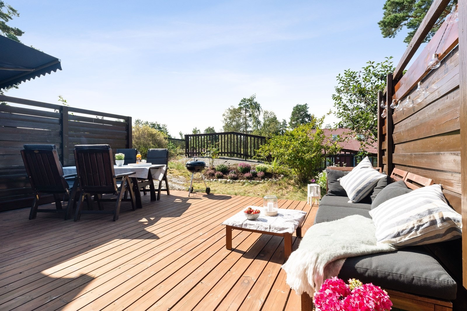 Fantastiske uteområder i Blåbærstien 33 C. Galleribilde