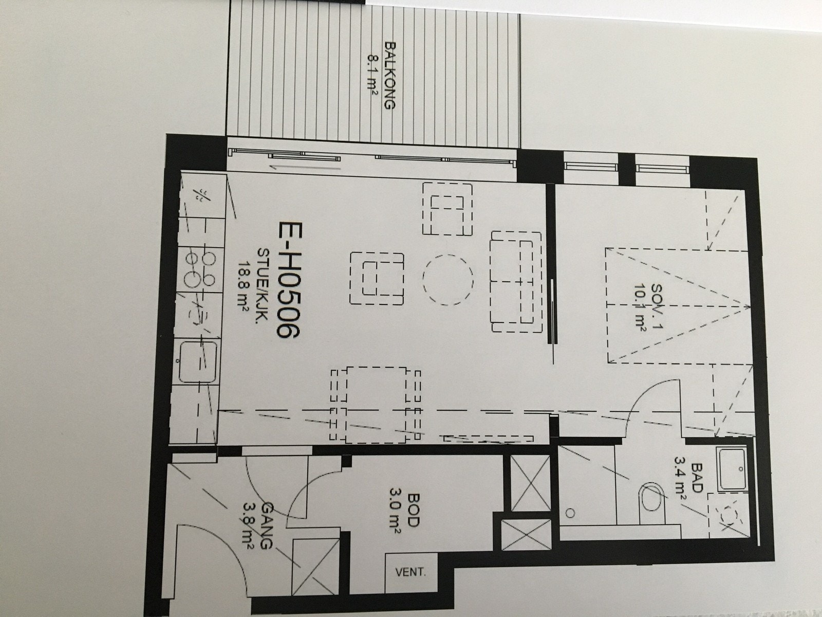 effektiv planløsning Galleribilde