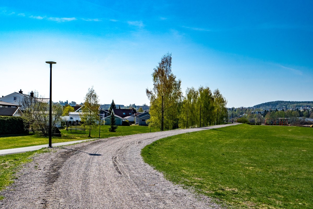 Flotte turområder langs idylliske Nitelva. Galleribilde