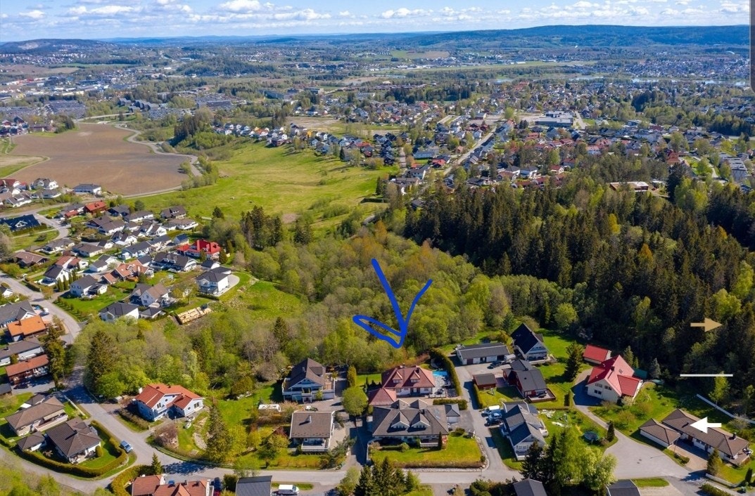 rolig og grønt område Galleribilde