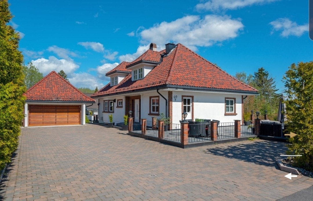 stor uteplass Galleribilde