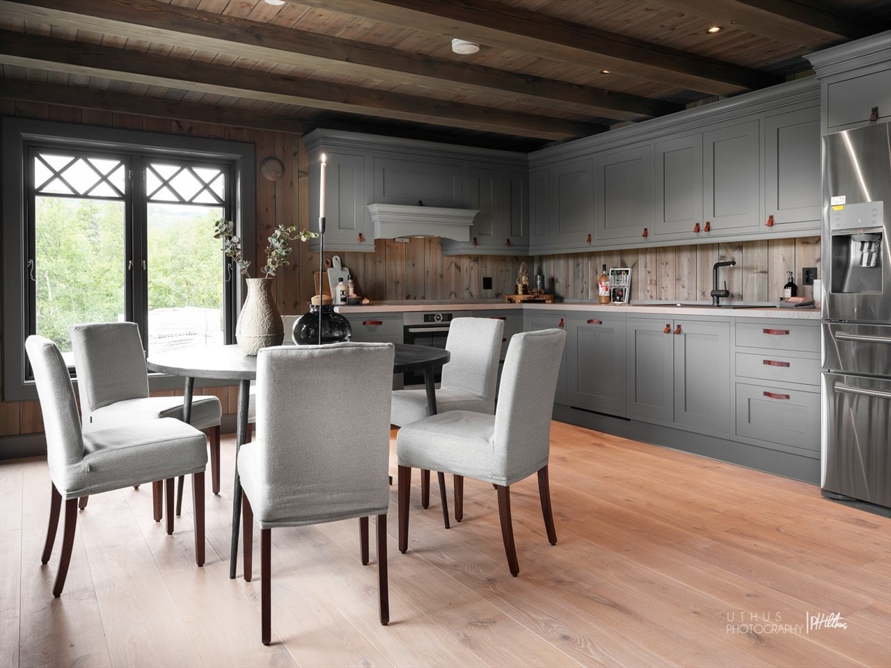 Bildet er fra tilsvarende nabohytte Galleribilde