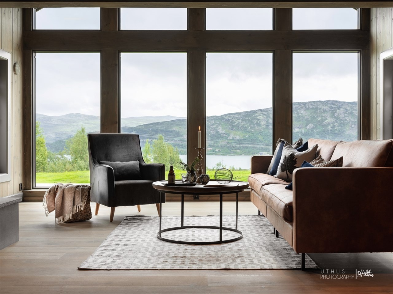 Bildet er fra tilsvarende nabohytte Galleribilde