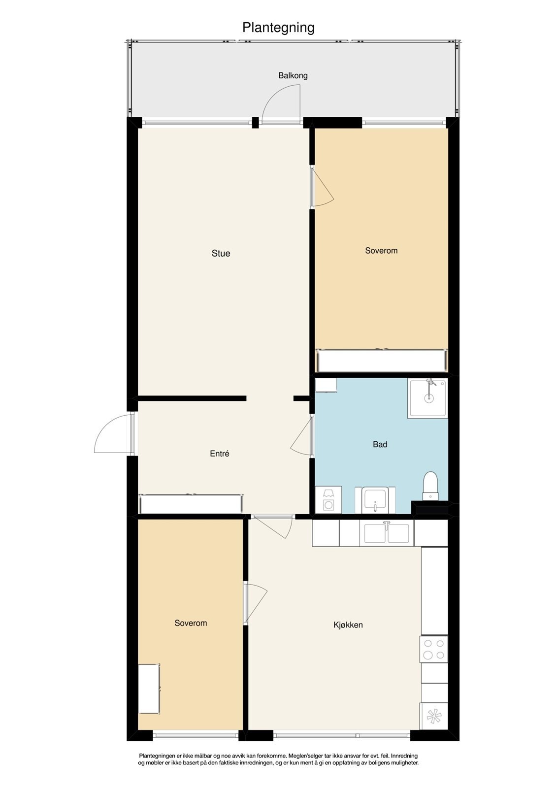 Plantegning. Galleribilde