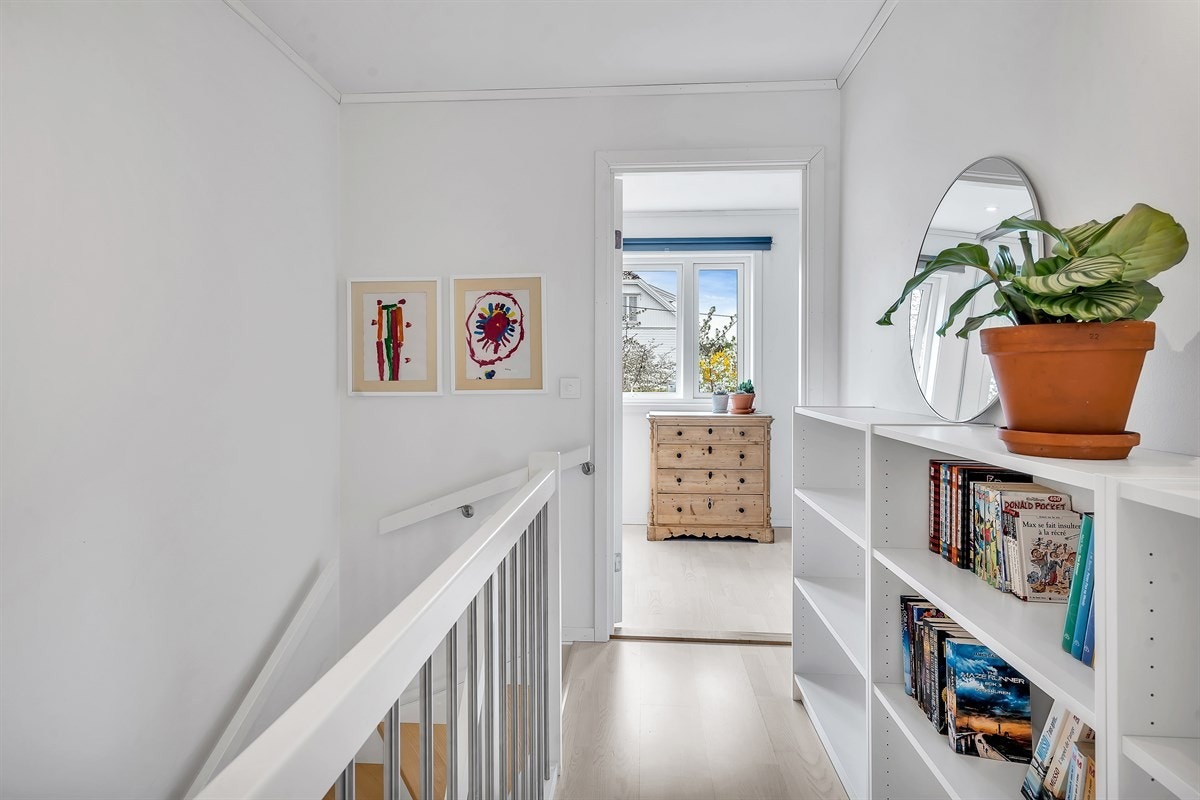 Vi går opp til 2. etasje. Galleribilde