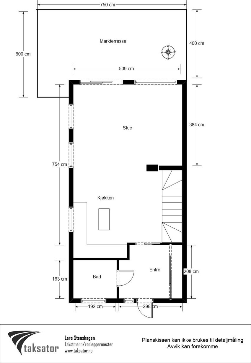 Plantegning 1. etasje. Galleribilde