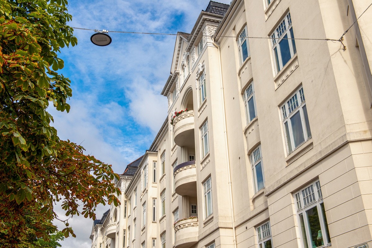 Fra den flotte fasaden, øverste balkong Galleribilde