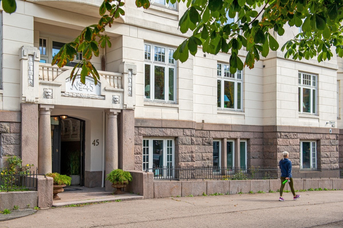 Herskapelig inngangsparti Galleribilde