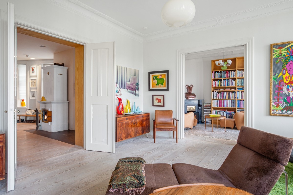 Fra stuen mot hallen/forstuen Galleribilde