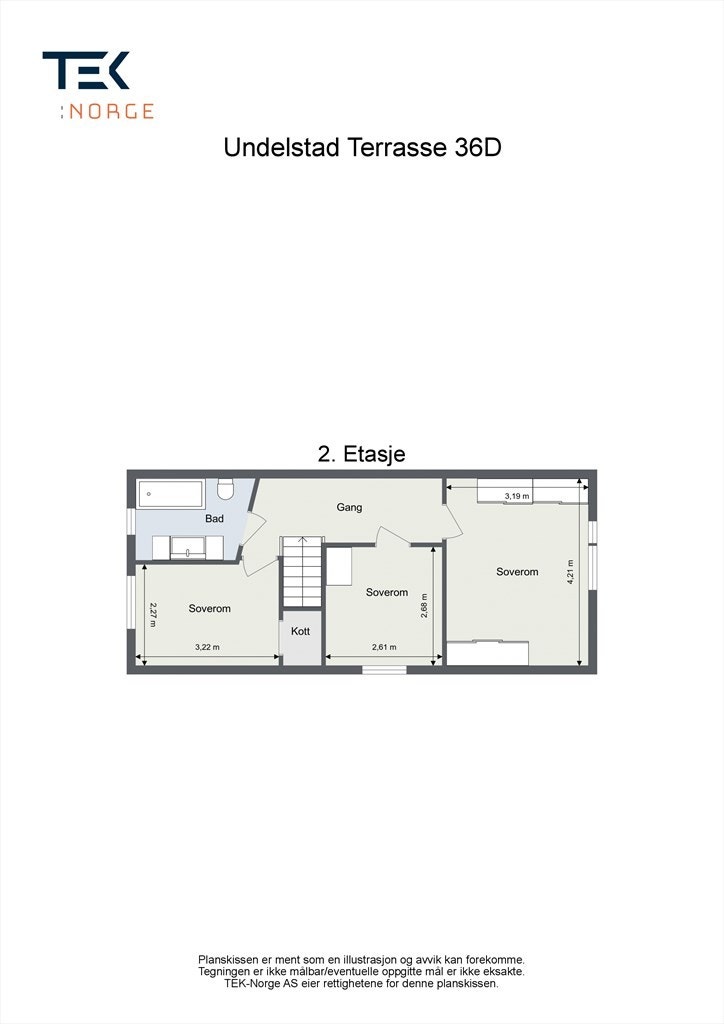 Plantegning 2. etasje. Galleribilde