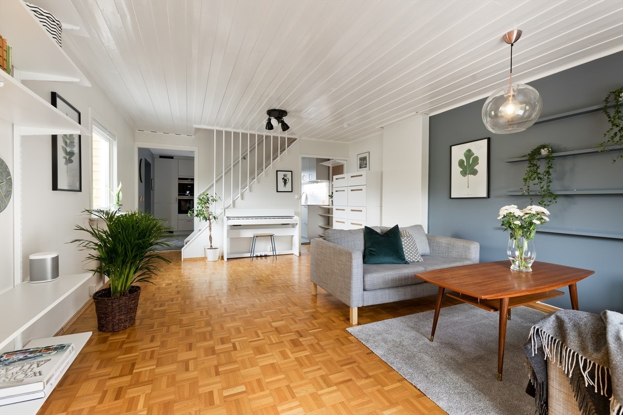 God plass til spisebord i stuen om ønskelig. Galleribilde