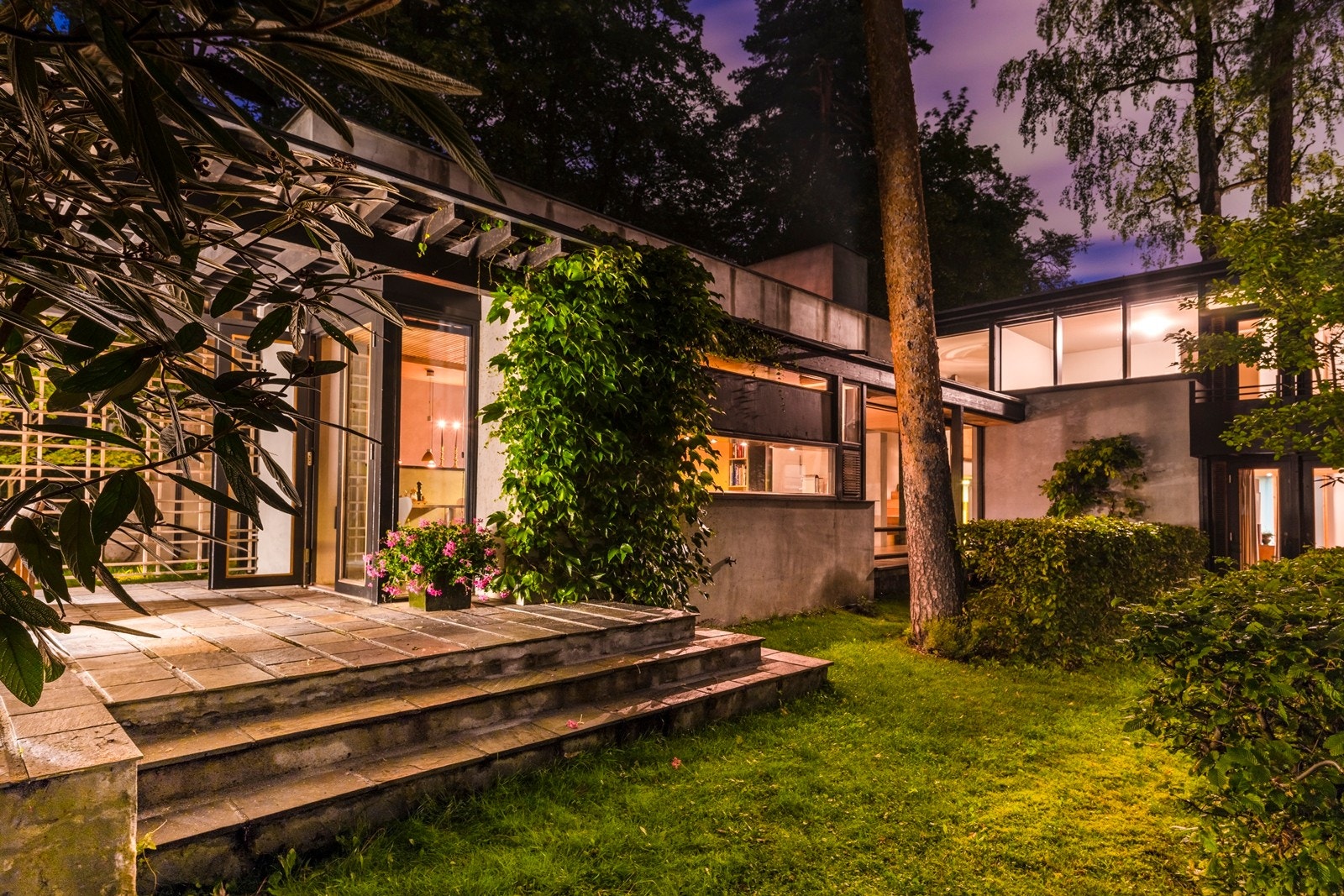 Kveldsstemning i Furulundsveien Galleribilde