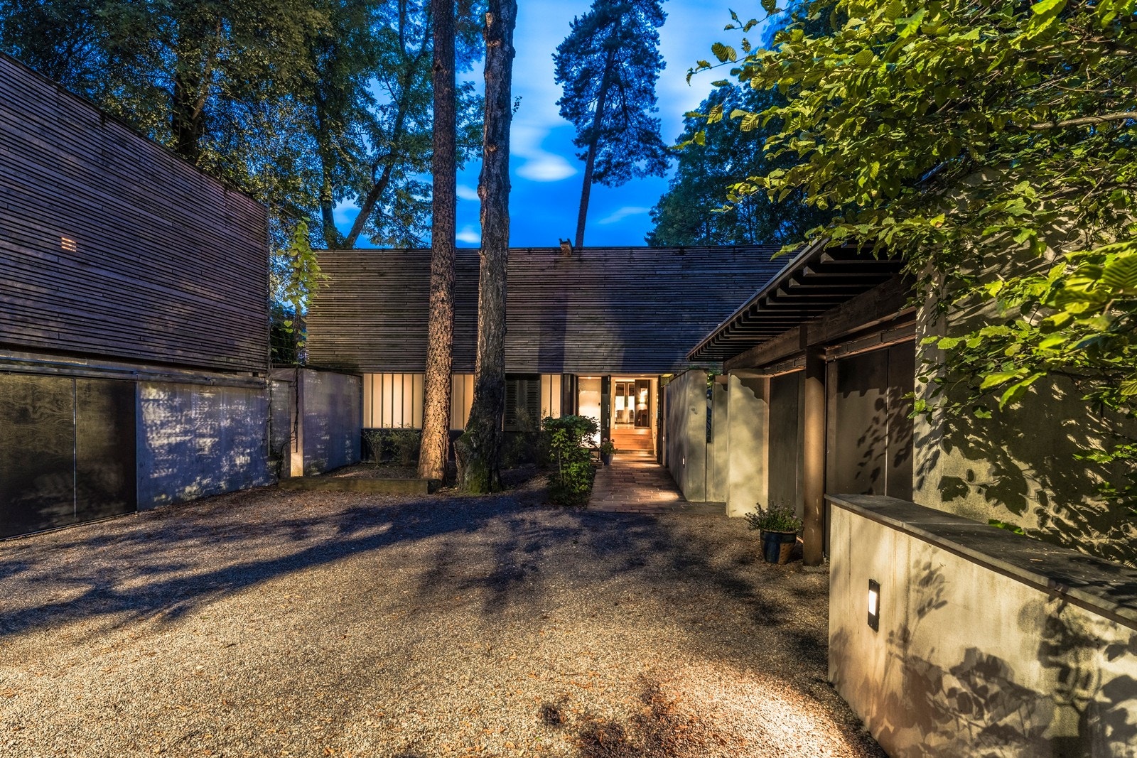 Kveldsstemning i Furulundsveien Galleribilde