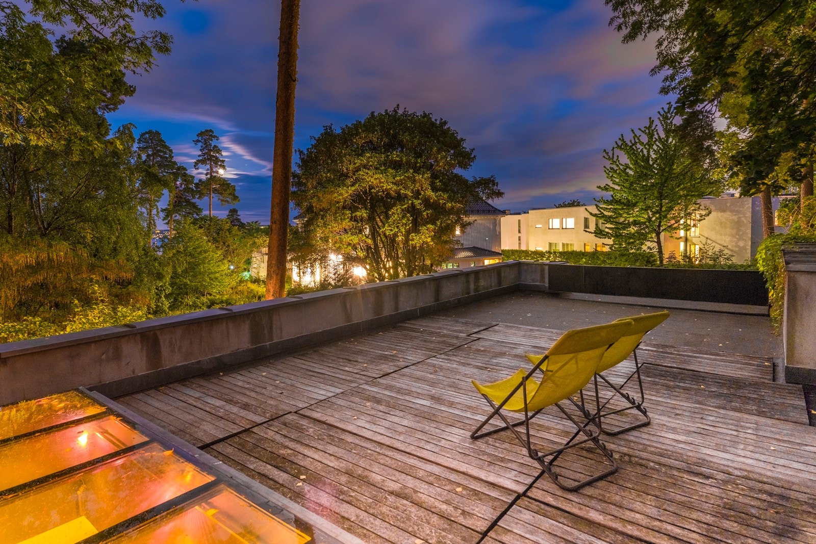 Kveldsstemning i Furulundsveien Galleribilde