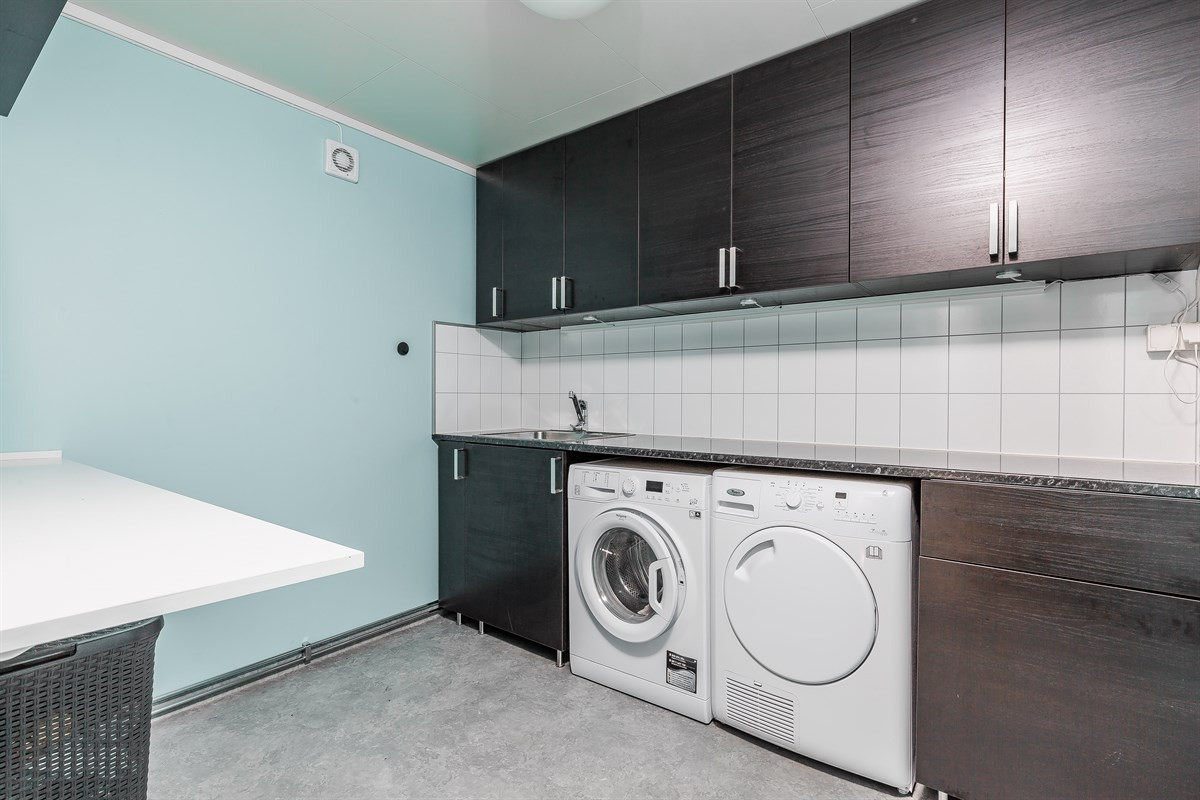 Stort moderne vaskerom