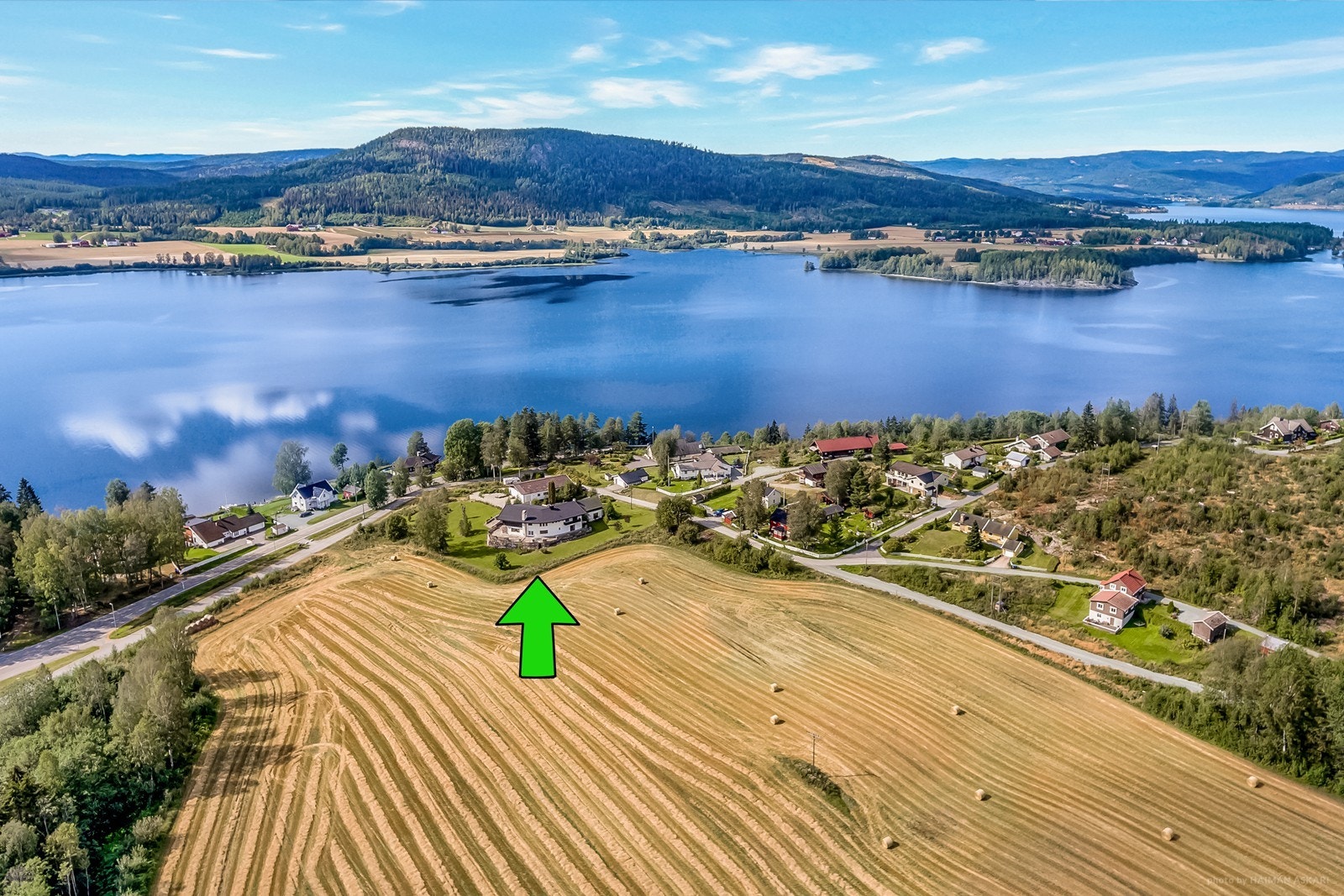 Dronefoto Galleribilde