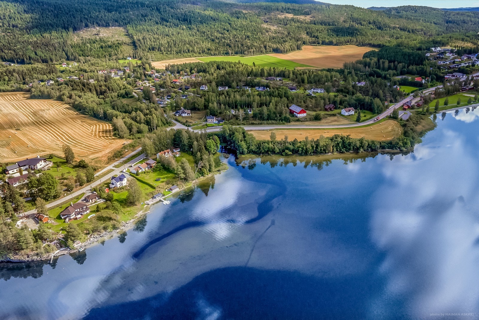 Dronefoto Galleribilde