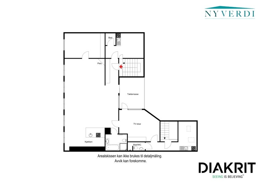 Plantegning. Galleribilde