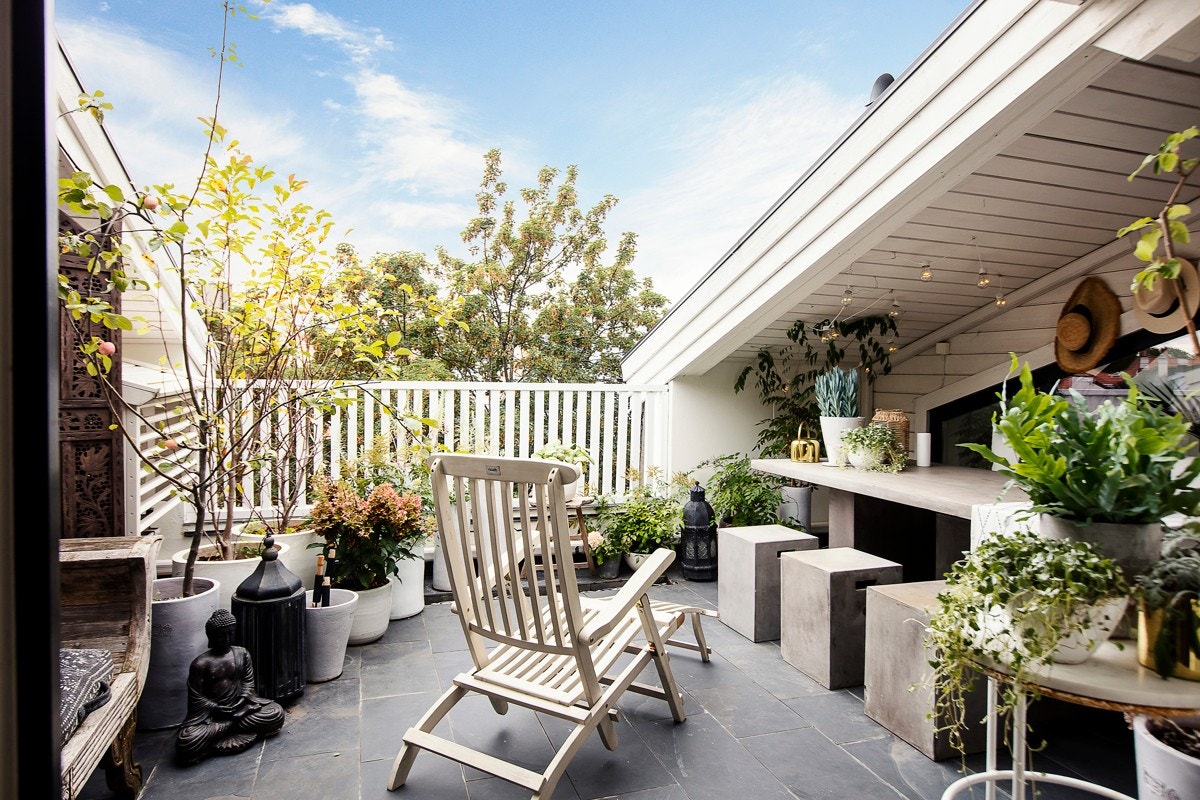 En svært lekker, eksklusiv selveierleilighet med 2 hybler, romslig terrasse, store luftige rom og perfekt beliggenhet. Galleribilde