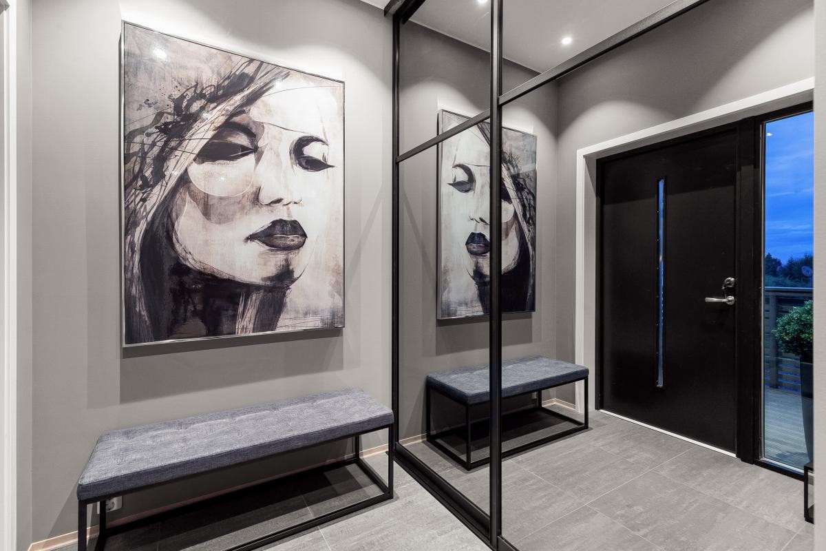 Ingansparti med flotte detaljer. Galleribilde