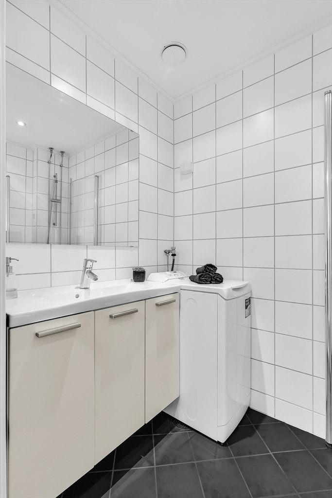 Plass til vaskemaskin Galleribilde