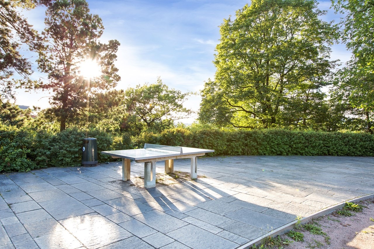Kampen Park er rett ved Galleribilde
