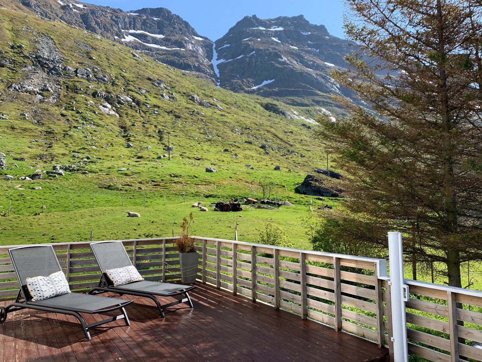 store terrasser Galleribilde