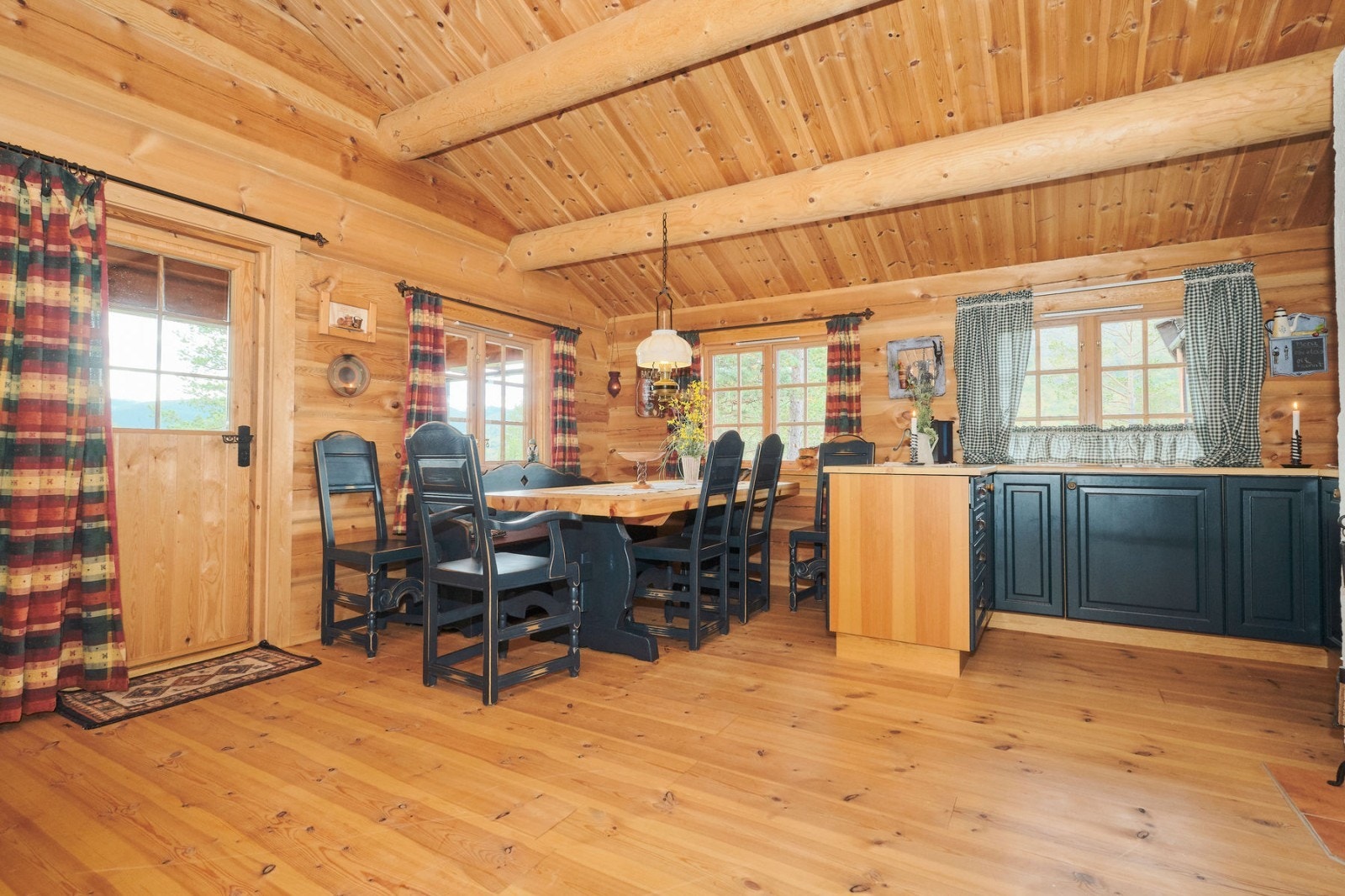 spisestue kjokken Galleribilde