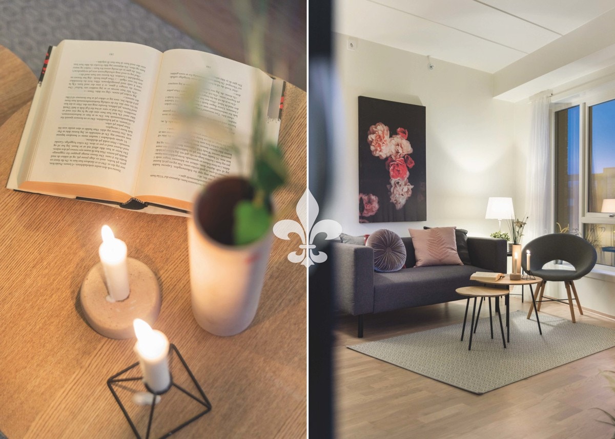 Det er lagt stor vekt på utforming og kvalitetssikring av dette prosjektet, og leiligheten har som følge av det meget høy kvalitet på materialer og innredninger. Galleribilde