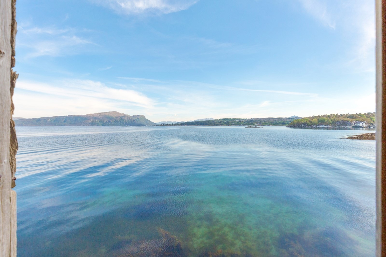 Utsikt fra brygga Galleribilde