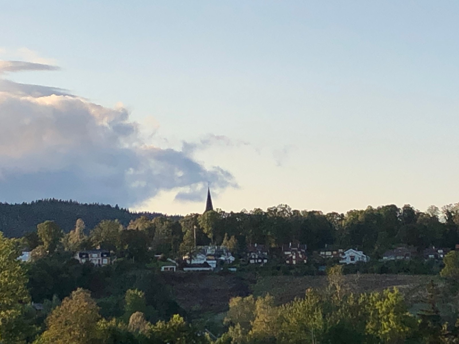 utsikt mot Asker Galleribilde