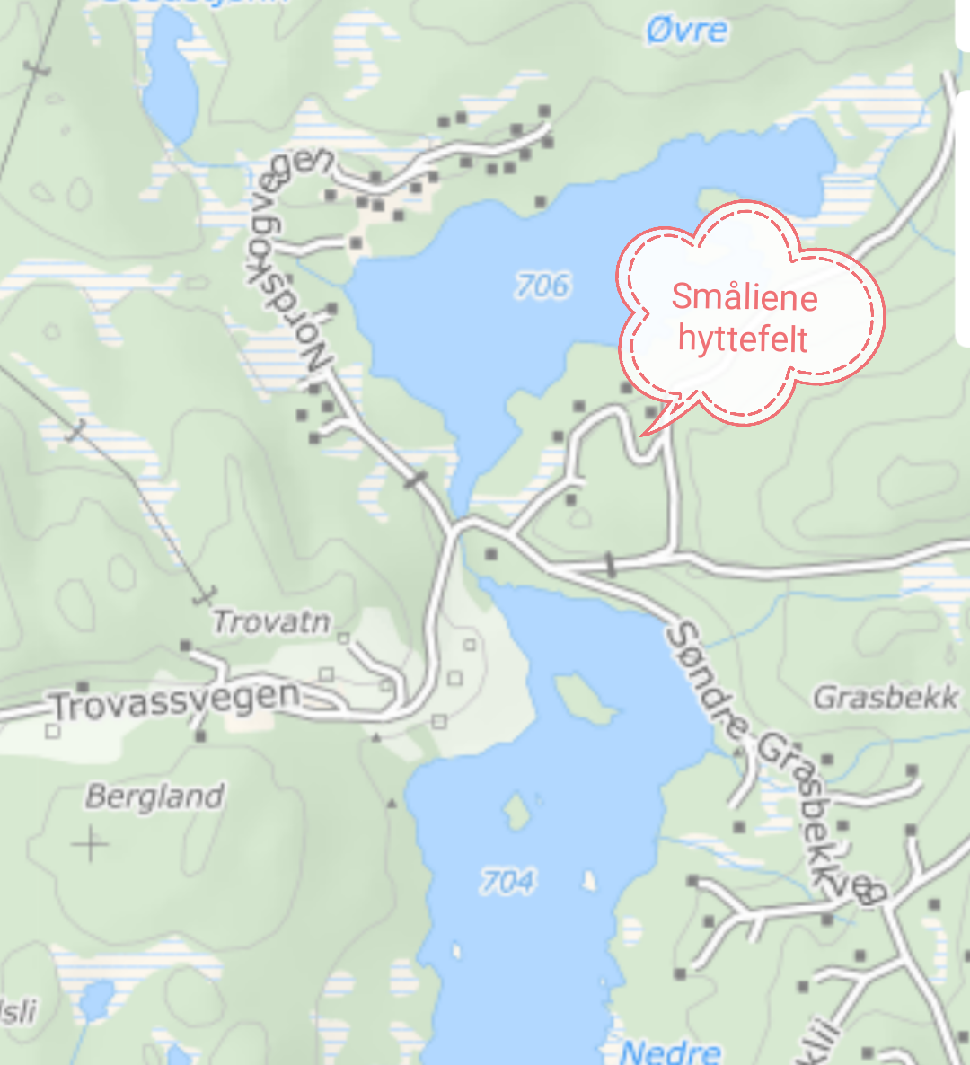 Kart over området Galleribilde