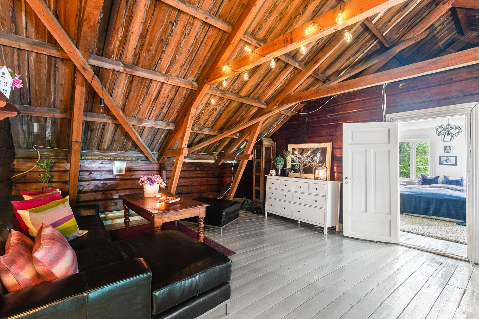 Loftstue Galleribilde