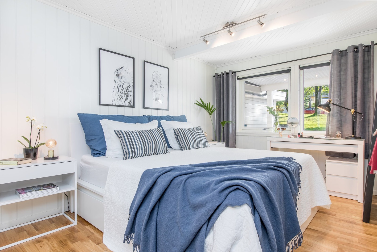 Hovedsoverom på ca. 13 kvm, og har god plass til dobbelseng. Galleribilde