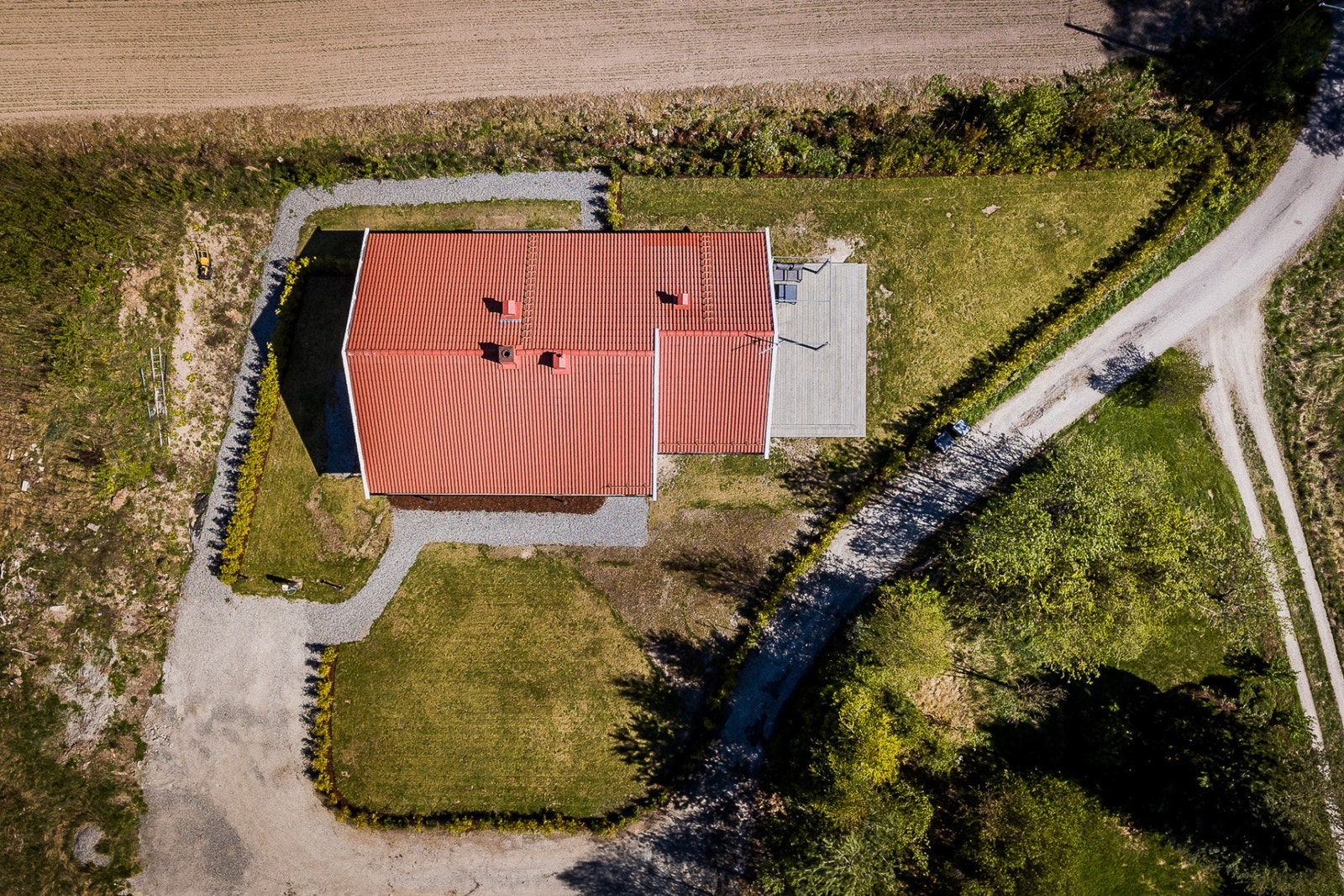 Kun fire minutters kjøreavstand til sentrum av Ski. Galleribilde