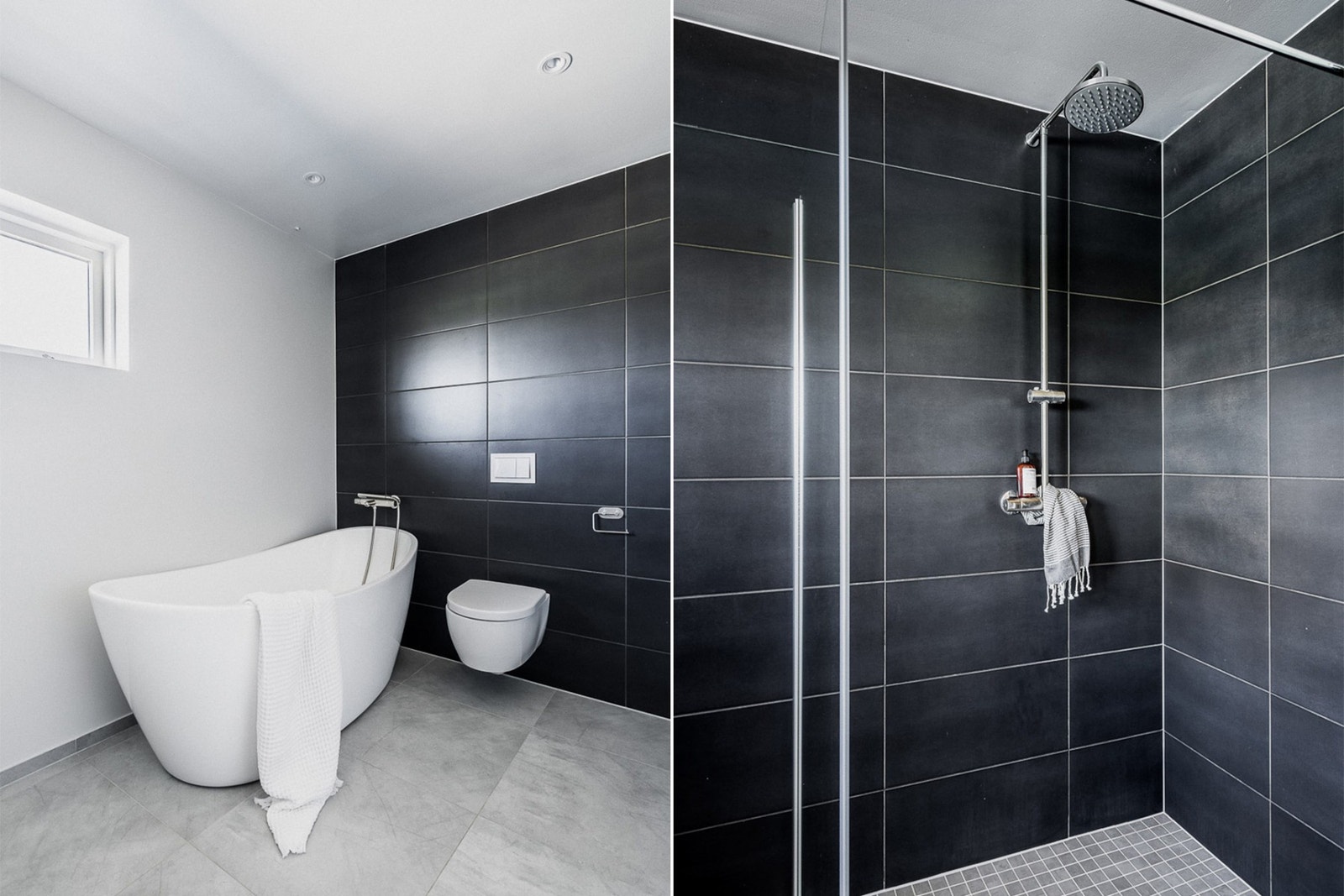 Følger man gangen videre innover finner man hjemmets første fire soverom og et nydelig baderom. Galleribilde