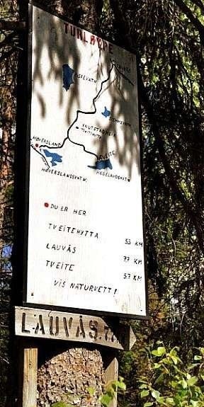 Fine turløyper i området Galleribilde