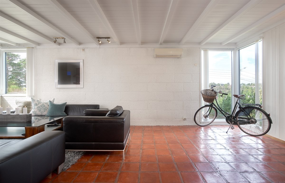 Fra stuen i underetasjen. Galleribilde