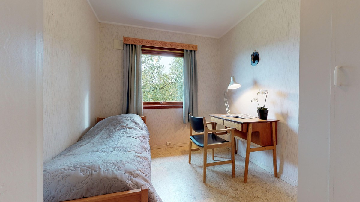 Soverom med plass til to senger