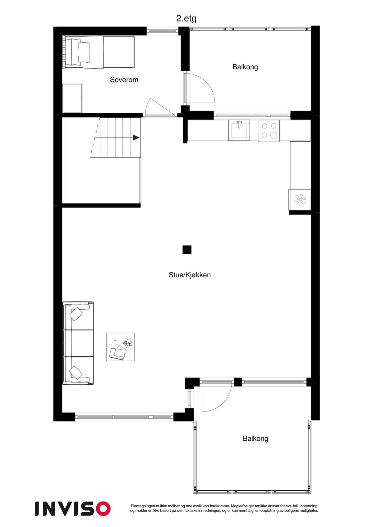 Planskisse 2. etasje