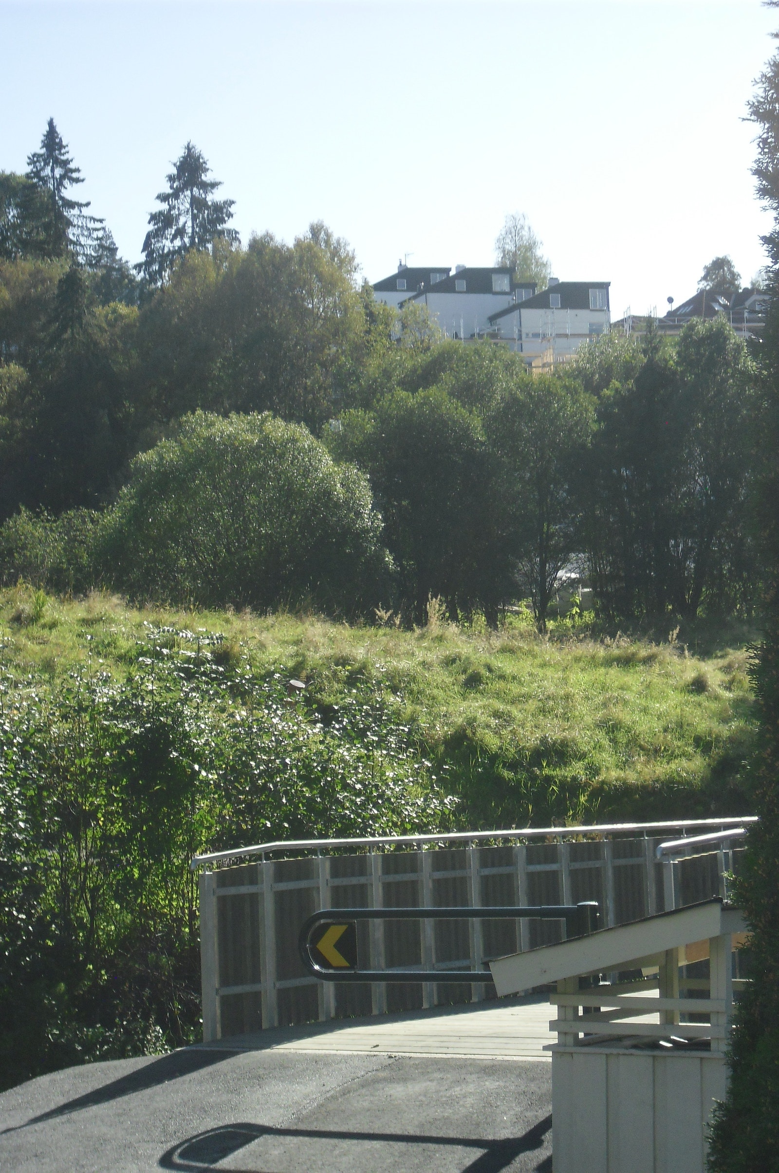 Inngangen til miljøparken fra Nordstrandveien Galleribilde
