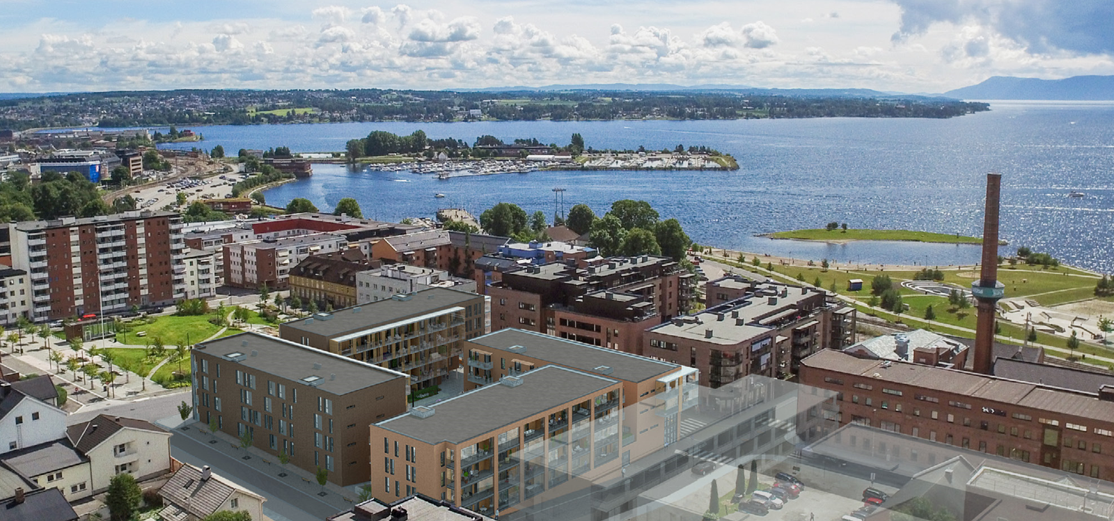 Leiligheten har en meget sentral og attraktiv beliggenhet i Hamar! Galleribilde