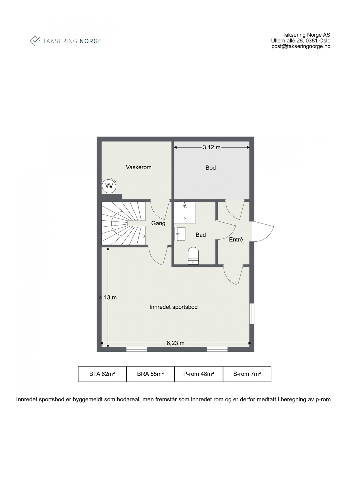 Plantegning sokkel Galleribilde