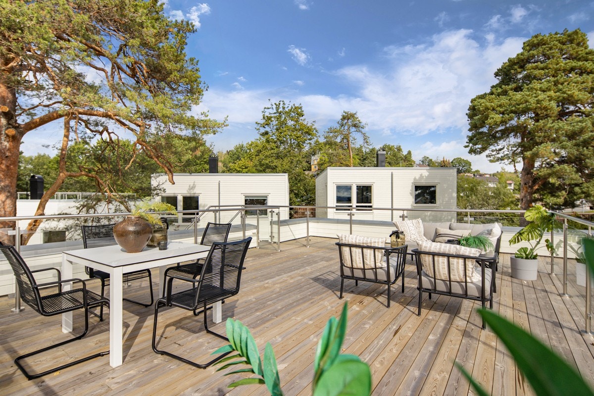 Takterrasse Galleribilde