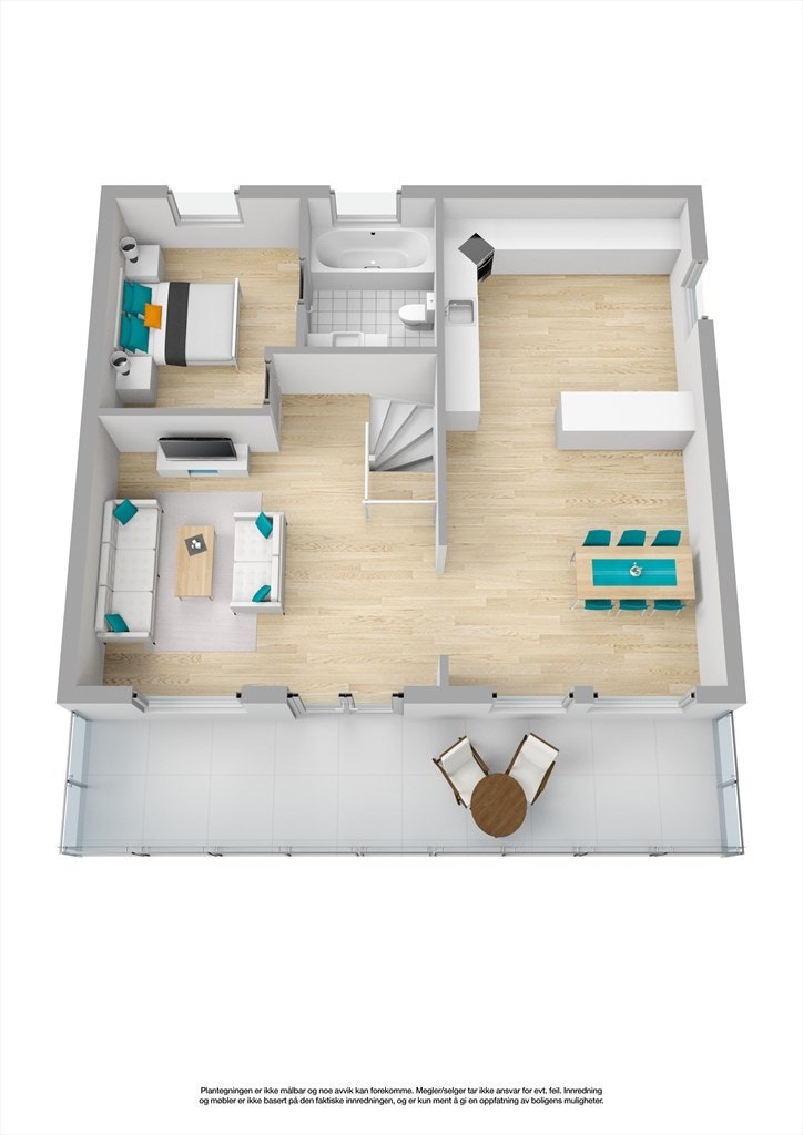 plantegning 2 etg Galleribilde