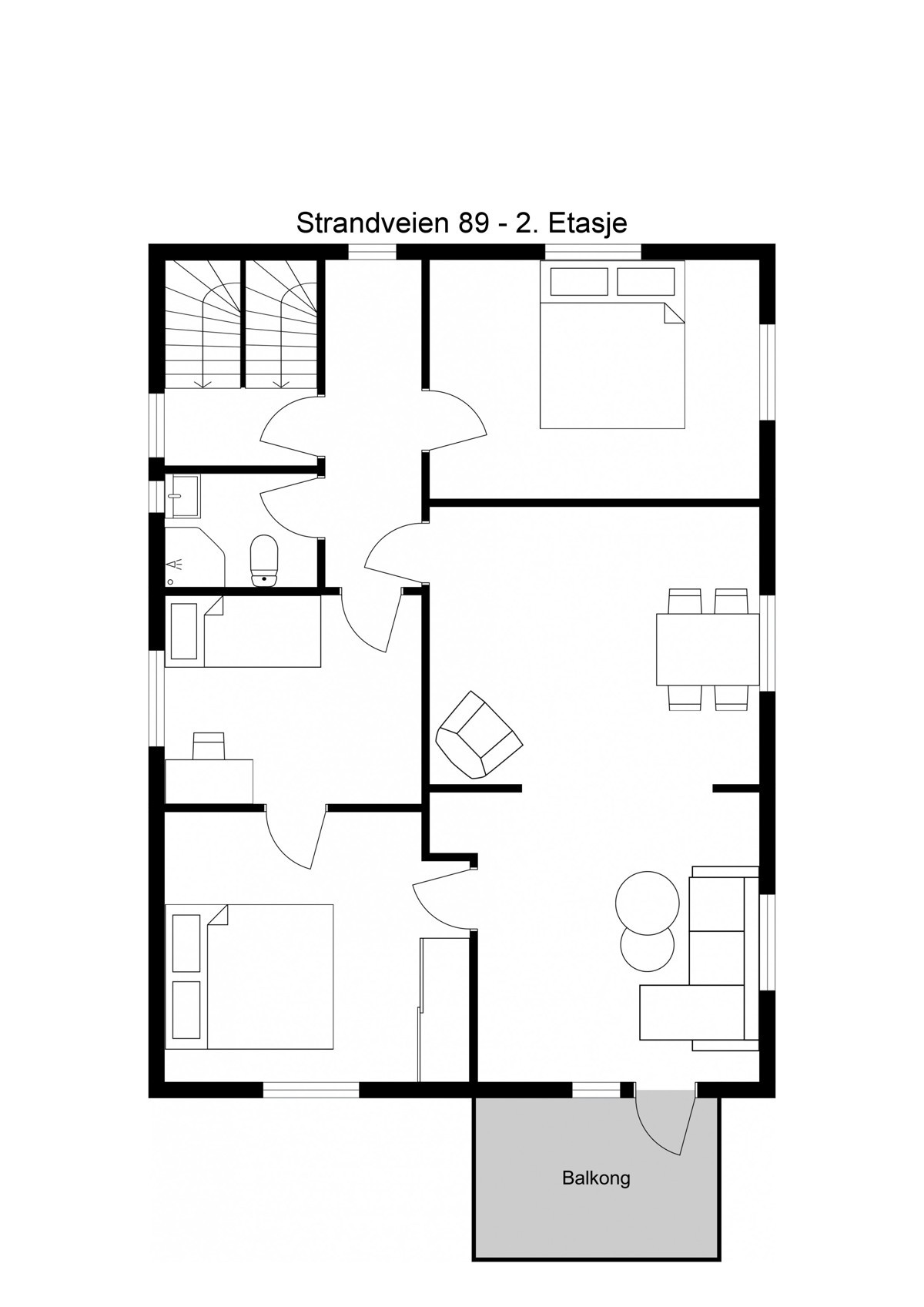 Planskisse 2. etg