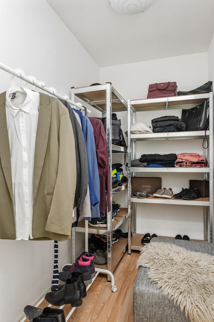 Omkledningsrom. Galleribilde