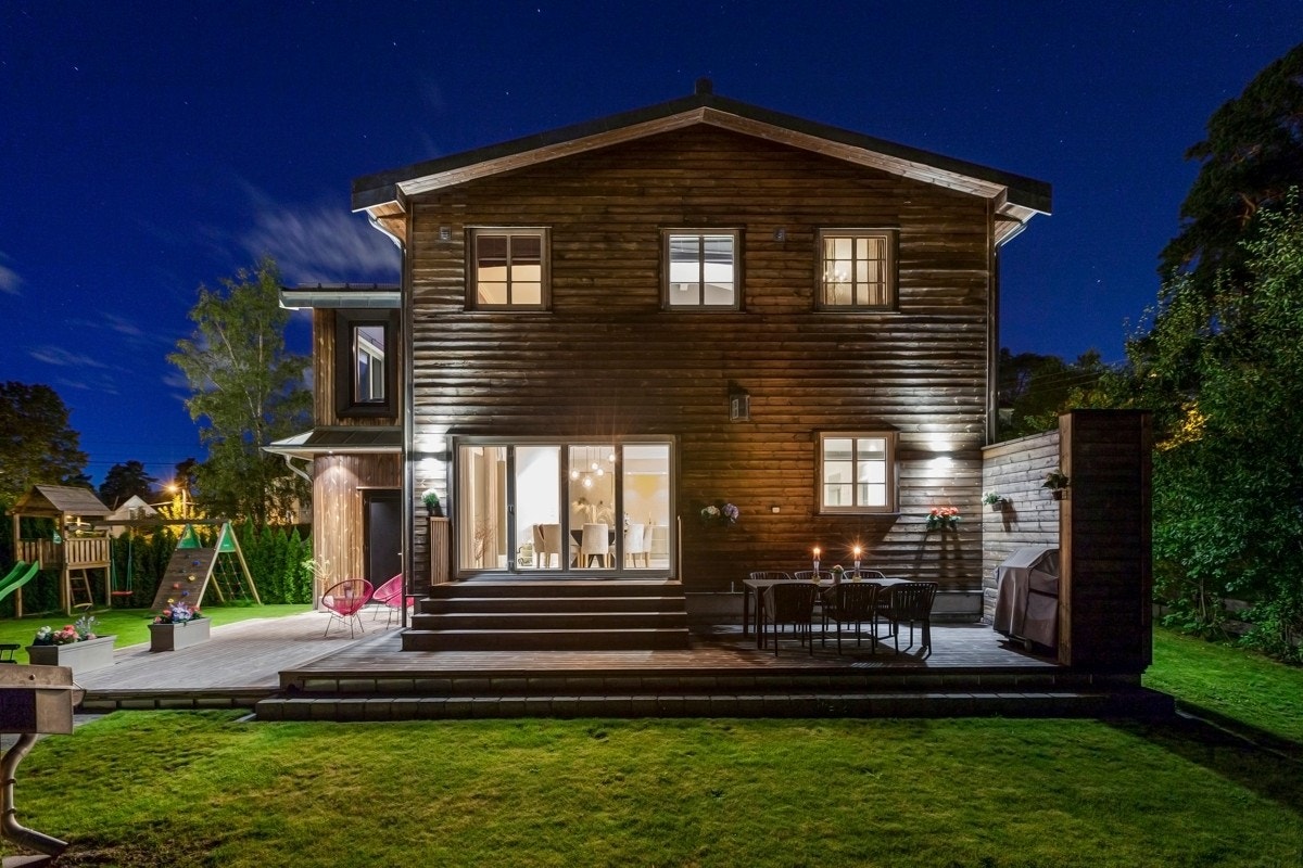 Stemning kveld. Galleribilde