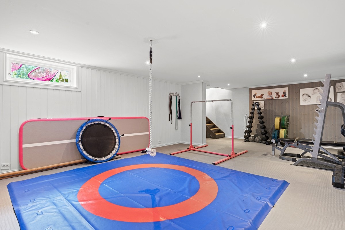 Stort trimrom i kjeller. Galleribilde