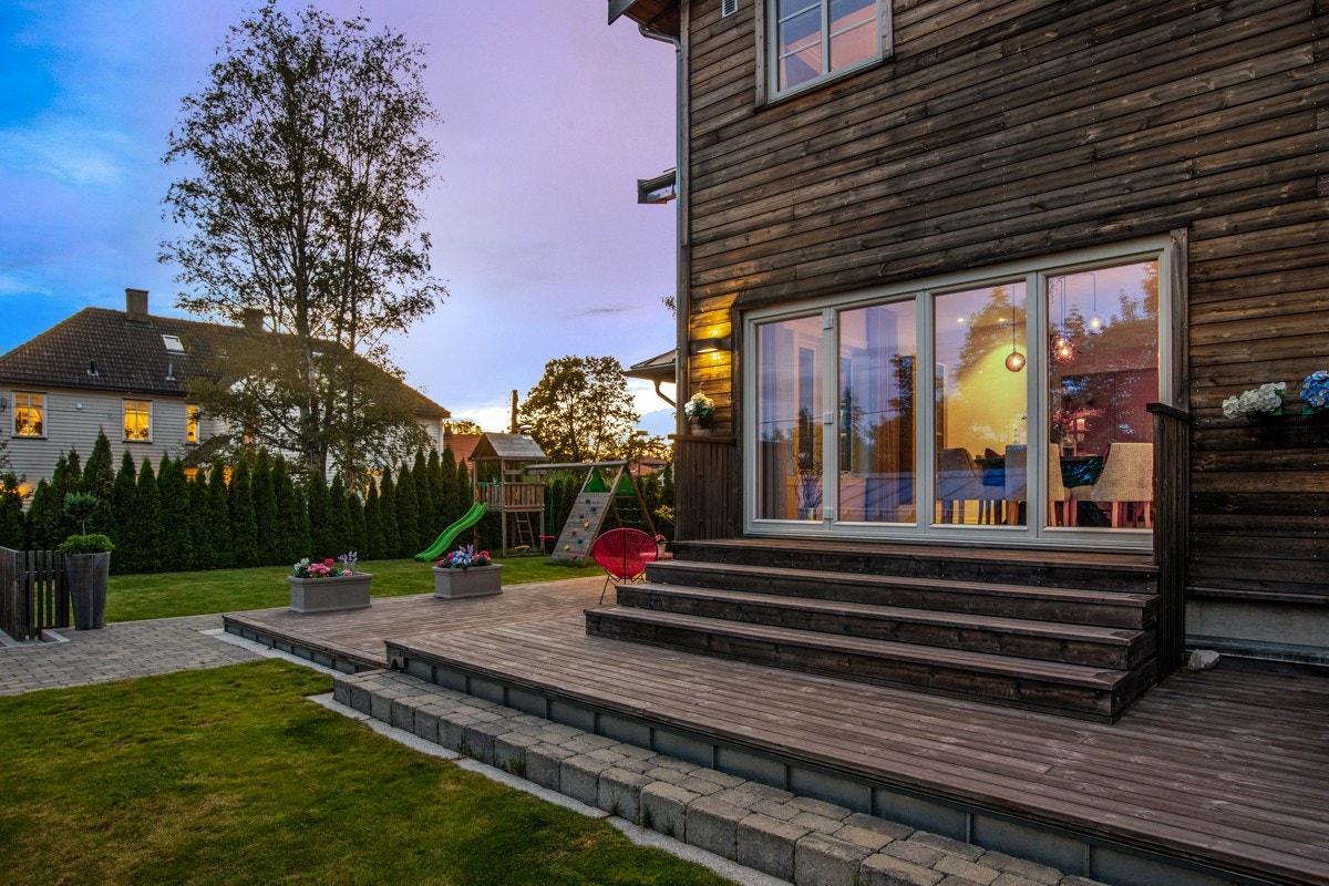 Stemning kveld. Galleribilde